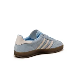 Leder Sneaker|Terrace Casual Sneaker*Adidas Gazelle Indoor W Clear Sky / Off White / Gum 5