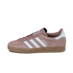 Leder Sneaker|Terrace Casual Sneaker*Adidas Gazelle Indoor W Warm Clay / Cloud White / Gum
