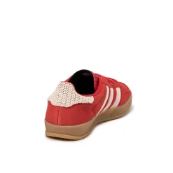 Leder Sneaker|Terrace Casual Sneaker*Adidas Gazelle Indoor W Better Scarlet / Wonder White / Gum