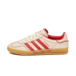 Leder Sneaker|Terrace Casual Sneaker*Adidas Gazelle Indoor W Beta Scarlett / Beta Scarlett / Cream White
