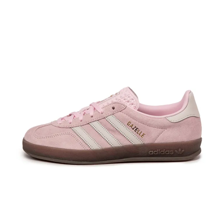 Leder Sneaker|Terrace Casual Sneaker*Adidas Gazelle Indoor W Cloud Pink / Off White / Gum 5