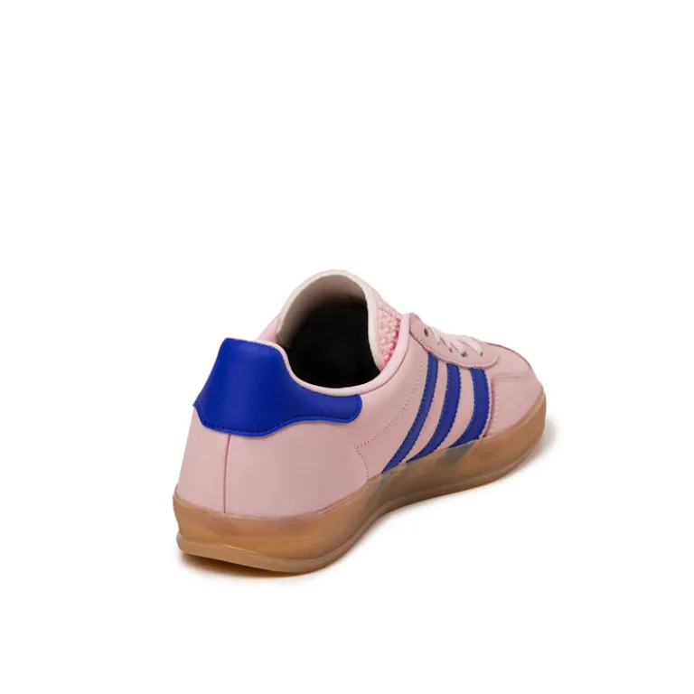 Leder Sneaker|Terrace Casual Sneaker*Adidas Gazelle Indoor W Clear Pink / Lucid Blue / Gum