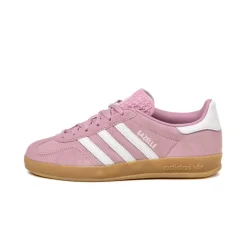 Leder Sneaker|Terrace Casual Sneaker*Adidas Gazelle Indoor W Bliss Lilac / Footwear White / Gum 3