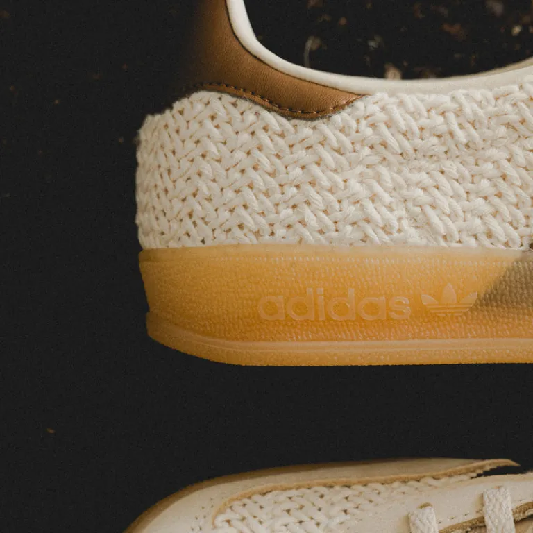 Leder Sneaker|Terrace Casual Sneaker*Adidas Gazelle Indoor W Sand Strata / Preloved Brown / Gum