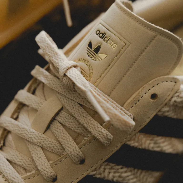 Leder Sneaker|Terrace Casual Sneaker*Adidas Gazelle Indoor W Sand Strata / Preloved Brown / Gum