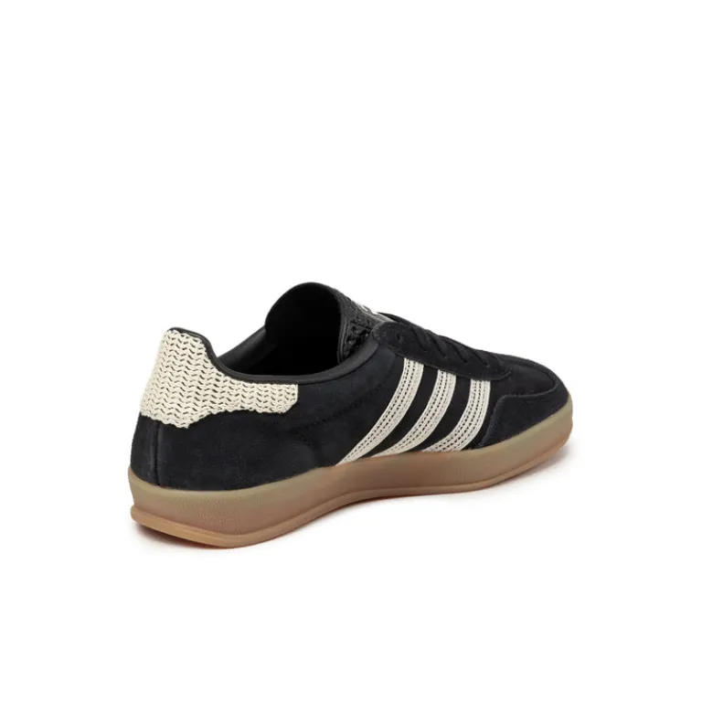 Leder Sneaker|Terrace Casual Sneaker*Adidas Gazelle Indoor W Core Black / Wonder White / Gum 3
