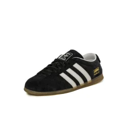 Leder Sneaker|Terrace Casual Sneaker*Adidas Gazelle Low Pro W Core Black / Footwear White / Gum 3