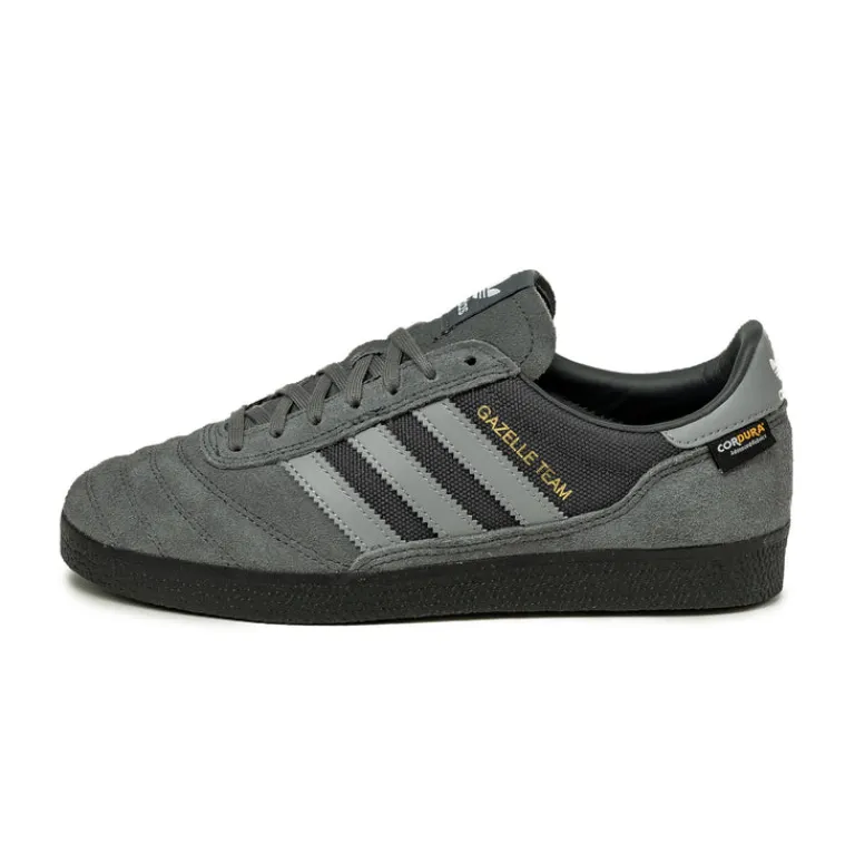 Leder Sneaker|Terrace Casual Sneaker*Adidas Gazelle Team Grey Six / Grey Three / Core Black