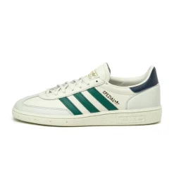 Leder Sneaker|Terrace Casual Sneaker*Adidas Handball Spezial Chalk White / Collegiate Green / Night Indigo