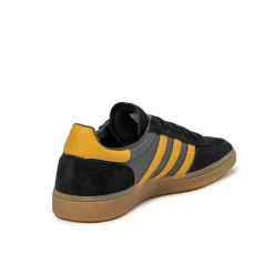 Leder Sneaker|Terrace Casual Sneaker*Adidas Handball Spezial Core Black / Preloved Yellow / Grey Six