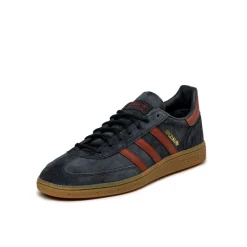Leder Sneaker|Terrace Casual Sneaker*Adidas Handball Spezial Aurora Ink / Wild Sepia / Gold Metallic