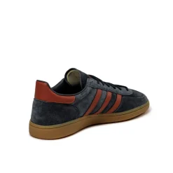 Leder Sneaker|Terrace Casual Sneaker*Adidas Handball Spezial Aurora Ink / Wild Sepia / Gold Metallic