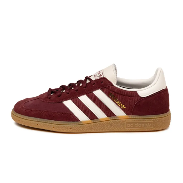 Leder Sneaker|Terrace Casual Sneaker*Adidas Handball Spezial Shadow Red / Cloud White / Cream White