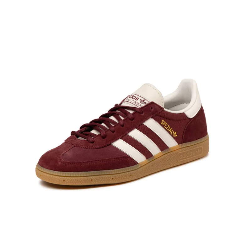 Leder Sneaker|Terrace Casual Sneaker*Adidas Handball Spezial Shadow Red / Cloud White / Cream White