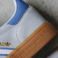 Leder Sneaker|Terrace Casual Sneaker*Adidas Handball Spezial Half Blue / Footwear White / Focus Blue