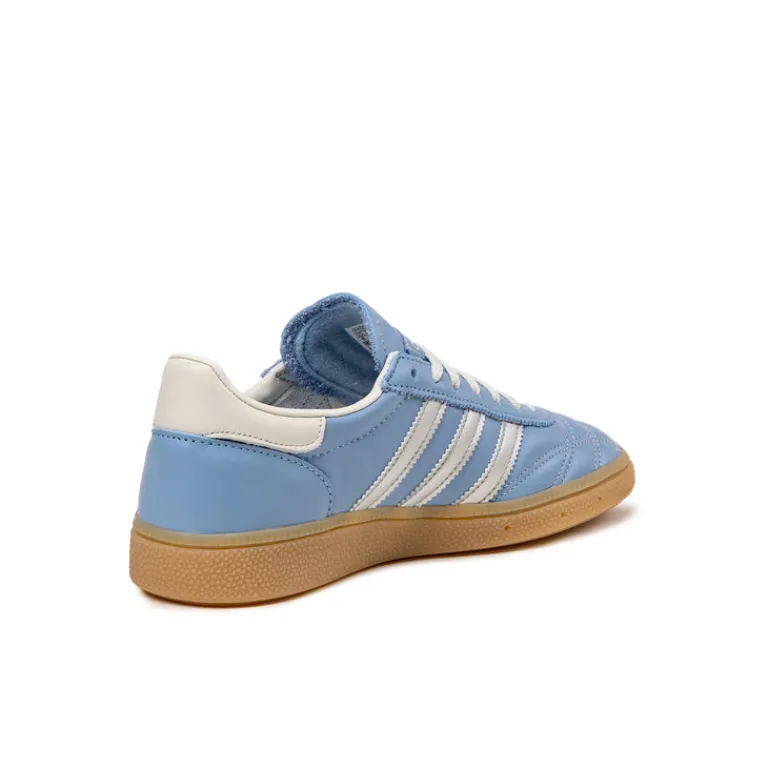 Leder Sneaker|Terrace Casual Sneaker*Adidas Handball Spezial W Ash Blue / Silver Metallic / Orbit Grey