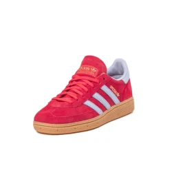 Leder Sneaker|Terrace Casual Sneaker*Adidas Handball Spezial W Lucid Red / Glow Blue / Gum 1