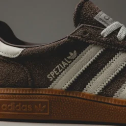 Leder Sneaker|Terrace Casual Sneaker*Adidas Handball Spezial W Earth Strata / Off White / Gum 2