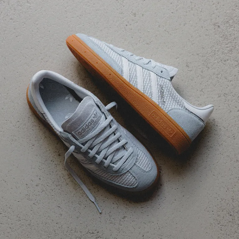 Leder Sneaker|Terrace Casual Sneaker*Adidas Handball Spezial W Half Blue / Footwear White / Wonder Blue