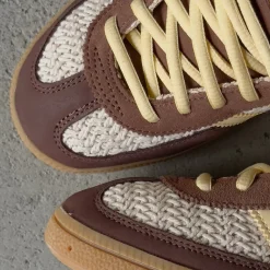 Leder Sneaker|Terrace Casual Sneaker*Adidas Handball Spezial W Preloved Brown / Orange Tint / Gum 3