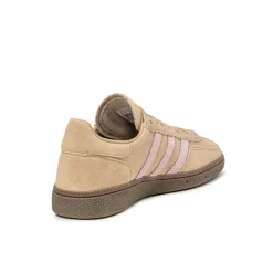 Leder Sneaker|Terrace Casual Sneaker*Adidas Handball Spezial W Warm Sand / Clear Pink / Gum 5