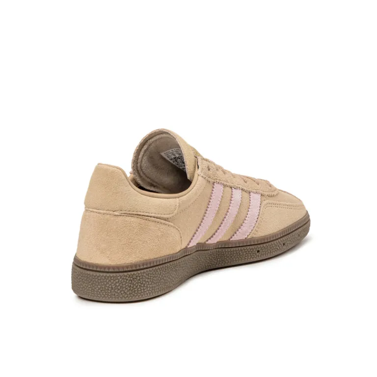 Leder Sneaker|Terrace Casual Sneaker*Adidas Handball Spezial W Warm Sand / Clear Pink / Gum 5