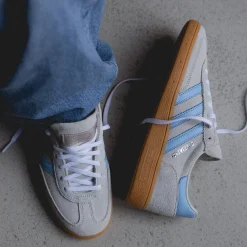 Leder Sneaker|Terrace Casual Sneaker*Adidas Handball Spezial W Alumina / Clear Sky / Gum
