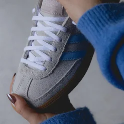 Leder Sneaker|Terrace Casual Sneaker*Adidas Handball Spezial W Alumina / Clear Sky / Gum