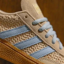 Leder Sneaker|Terrace Casual Sneaker*Adidas Handball Spezial W Sand Strata / Preloved Brown / Clear Sky