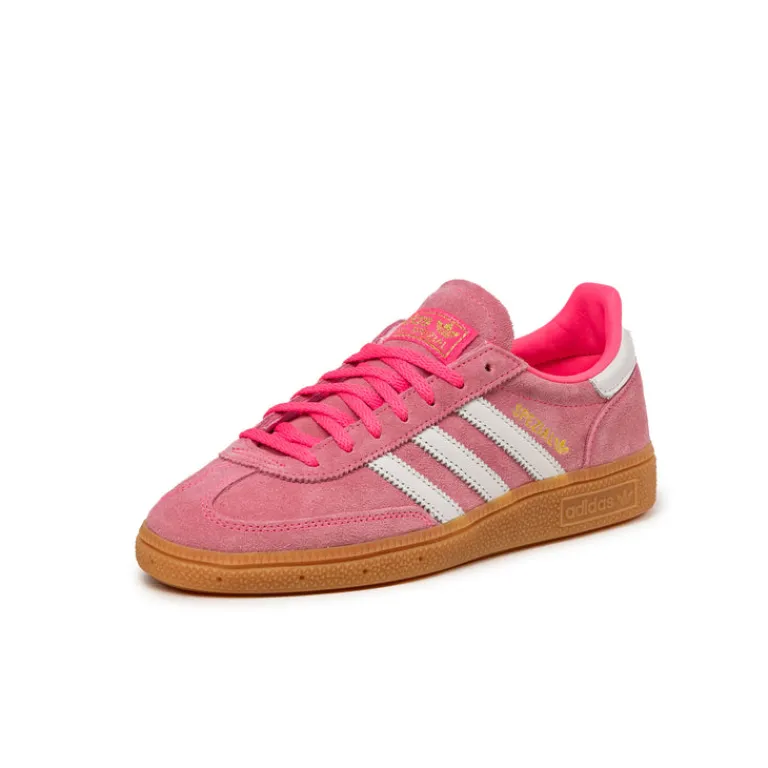 Leder Sneaker|Terrace Casual Sneaker*Adidas Handball Spezial W Lucid Pink / Footwear White / Gold Metallic