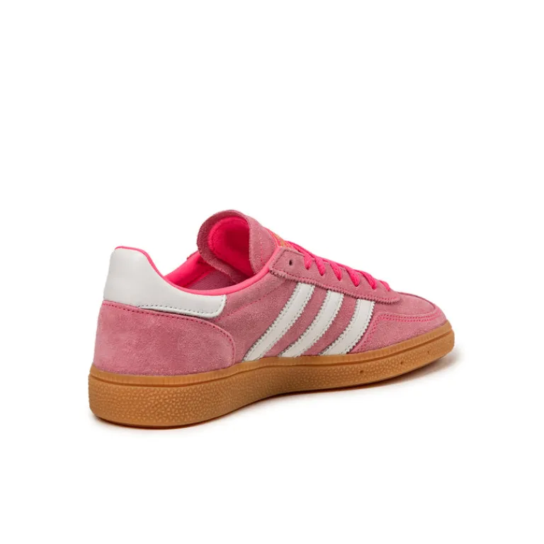 Leder Sneaker|Terrace Casual Sneaker*Adidas Handball Spezial W Lucid Pink / Footwear White / Gold Metallic