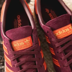 Leder Sneaker|Terrace Casual Sneaker*Adidas Handball Spezial W Maroon / Preloved Red / Gum 1