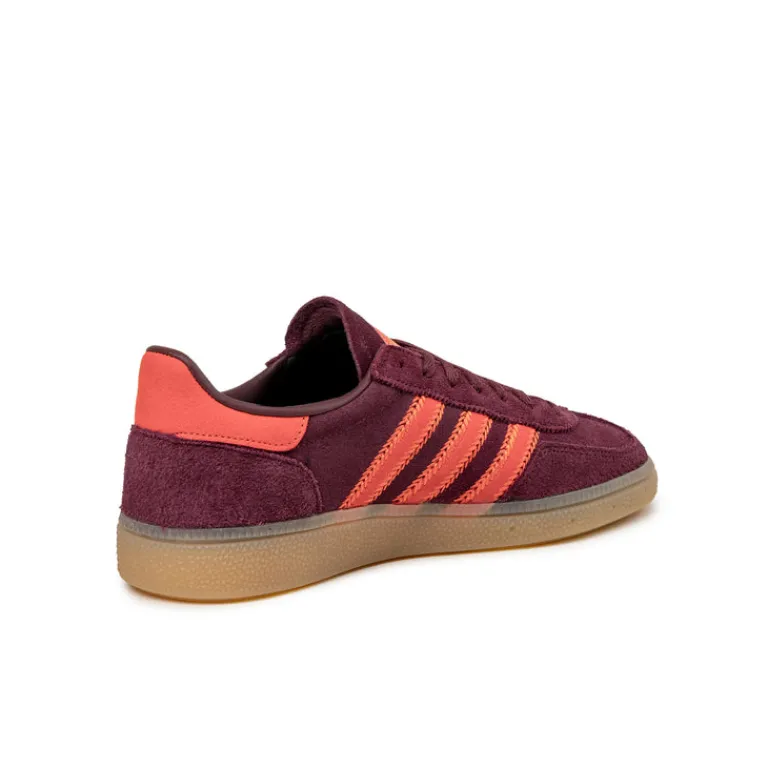 Leder Sneaker|Terrace Casual Sneaker*Adidas Handball Spezial W Maroon / Preloved Red / Gum 1