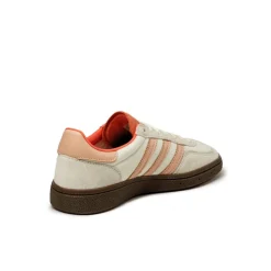 Leder Sneaker|Terrace Casual Sneaker*Adidas Handball Spezial W Cream White / Power Coral / Semi Coral