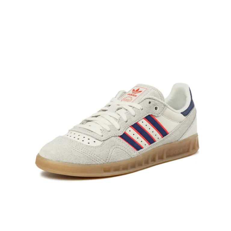 Leder Sneaker|Terrace Casual Sneaker*Adidas Handball Top RM Crystal White / Victory Blue / Solar Red