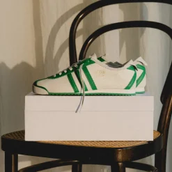 Leder Sneaker|Terrace Casual Sneaker*Adidas Italia 60s *Made in Italy* Chalk White / Green / Cream White