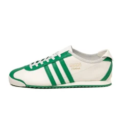 Leder Sneaker|Terrace Casual Sneaker*Adidas Italia 60s *Made in Italy* Chalk White / Green / Cream White