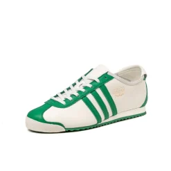 Leder Sneaker|Terrace Casual Sneaker*Adidas Italia 60s *Made in Italy* Chalk White / Green / Cream White