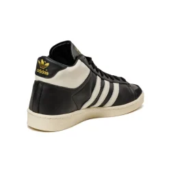 Leder Sneaker|High-Top Sneaker*Adidas Jabbar Hi Core Black / Off White / Cream White