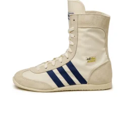 High-Top Sneaker|Leder Sneaker*Adidas Japan H W Cream White / Dark Blue / Gold Metallic