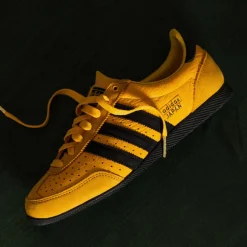 Leder Sneaker|Terrace Casual Sneaker*Adidas Japan W Crew Yellow / Core Black / Gold Metallic