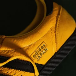 Leder Sneaker|Terrace Casual Sneaker*Adidas Japan W Crew Yellow / Core Black / Gold Metallic