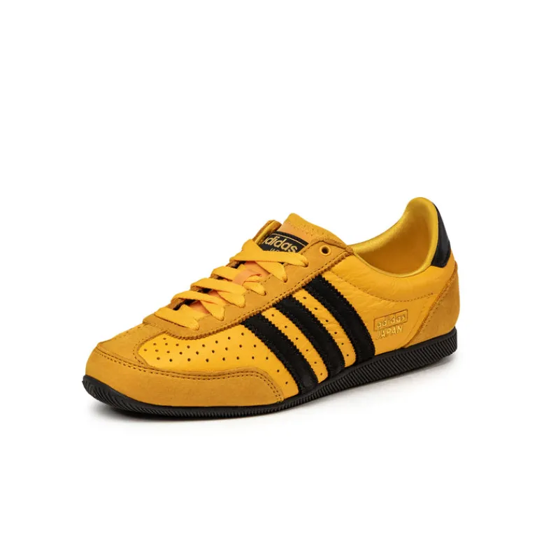 Leder Sneaker|Terrace Casual Sneaker*Adidas Japan W Crew Yellow / Core Black / Gold Metallic