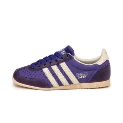 Leder Sneaker|Terrace Casual Sneaker*Adidas Japan W Court Purple / Crew White / Silver Metallic