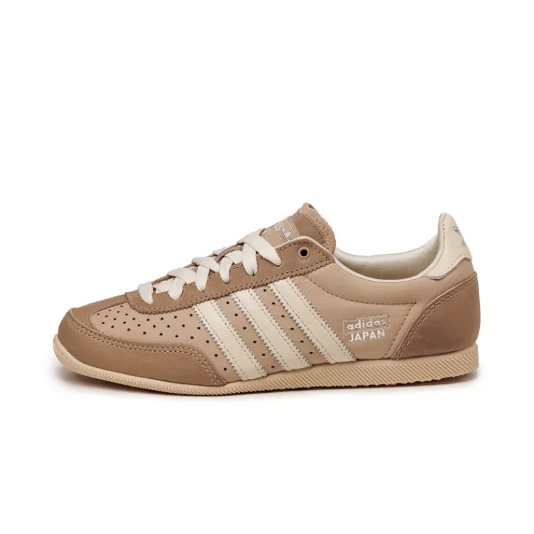 Leder Sneaker|Terrace Casual Sneaker*Adidas Japan W Warm Sand / Crew White / Silver Metallic