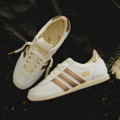 Leder Sneaker|Terrace Casual Sneaker*Adidas Japan W Footwear White / Preloved Brown / Cream White