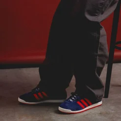 Leder Sneaker|Terrace Casual Sneaker*Adidas Java Night Sky / Vivid Red / Footwear White
