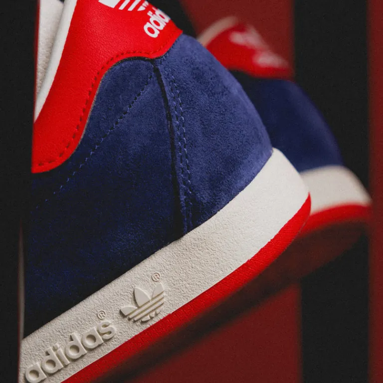 Leder Sneaker|Terrace Casual Sneaker*Adidas Java Night Sky / Vivid Red / Footwear White