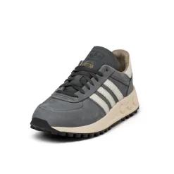 Leder Sneaker|Terrace Casual Sneaker*Adidas LA Trainer Lux Grey Six / Orbit Grey / Carbon