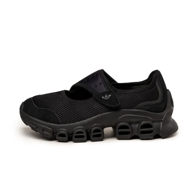 Leder Sneaker|Ballerinas*Adidas Megajane W Core Black / Core Black / Core Black